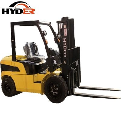 Outdoor or Rough Road Solid Tire Diesel Forklift Truck with AC Motor and Load Center 500mm