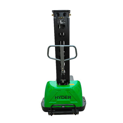 Electric Forklift 700kg Load Capacity 1300mm Self Lifting Stacker for Container Unloading