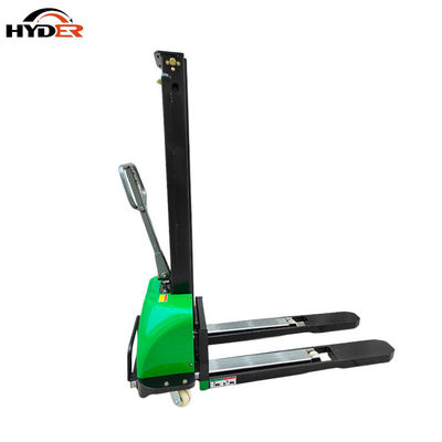 Battery Semi Electric 500kg 700kg 1000kg Self Loading Stacker with 1.3m Lifting Height
