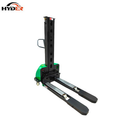 Battery Semi Electric 500kg 700kg 1000kg Self Loading Stacker with 1.3m Lifting Height