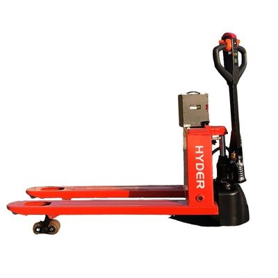 Full Electric 1.5t Walkie Pallet Jack with 500mm Load Center and Lithium Battery