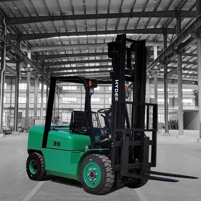 275.00cm * 123.00cm * 211.00cm Package Size 3tons 270ah CE Certificate Electric Forklift