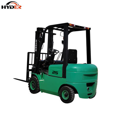 Solid Tire Type Hyder Manufacture CPD25Z 2.5t Electric Forklift with Lithium Battery