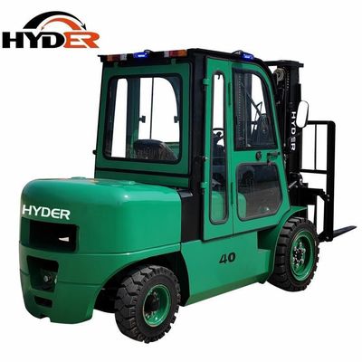 Electric Forklift Four Wheel Europe and America Market 4tons Load with Mosfet/AC