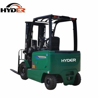 Standard Model 2.5tons Electric Forklift with AC Motor Power Source and Duplex 3000mm