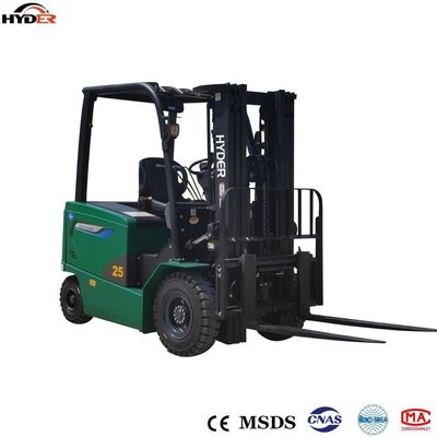 Electric Forklift Truck with Lithium Battery 80V/206ah 60A Charge Hyder 2.5t Advance