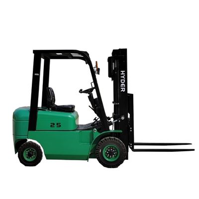 2.5ton Electric Forklift with 80V 270ah Lithium Battery and Driver / Seat Convenience