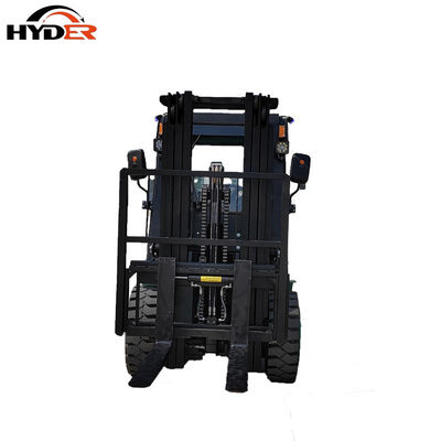 4ton Four Wheels Electric Forklift Battery 76V DC Motor Easy Operated Chinese Manufacture