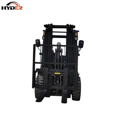 Electric 4 Ton Load Capacity Fork Lifter with Battery and Hydraulic Pallet Forklift