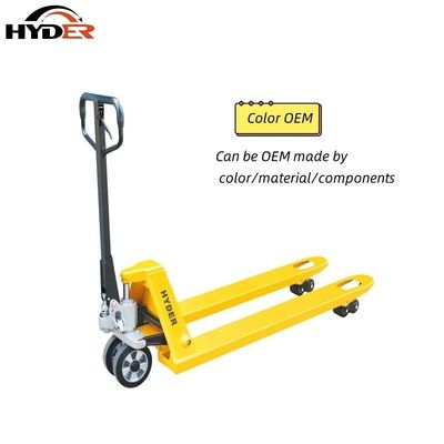 Lift Height 200mm Supply 2000/2500/3000kg Trolley Hand Pallet Jack Manual Pallet Truck