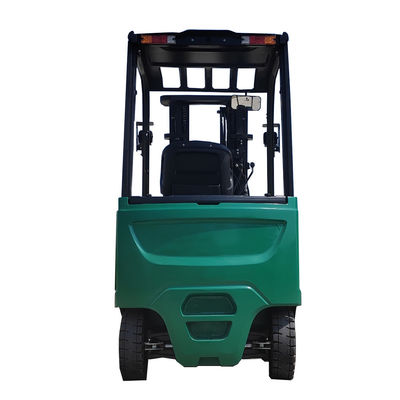 Four Wheel Electric Forklift with Hydraulic Counterbalance and 2250*1160*2040mm Size