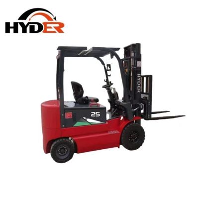 Electric Forklift 2.5t Load Capacity Fb25 Four Wheel Counterbalanced Hydraulic Truck
