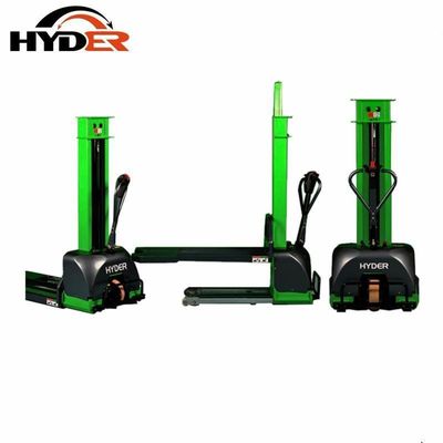 1000kgs Load Capacity Self Lifting Forklift Stacker with 1650*786*1180 H mm Dimensions