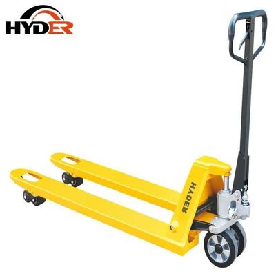 Small Forklift Manufacturers Red HMP30 3ton Manual Pallet Jack for Products