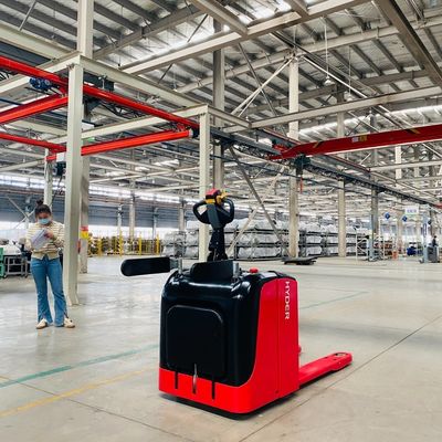 Esp Self-Propelled Pallet Truck with Stand-on Platform Lift Height 5000mm within Hte25