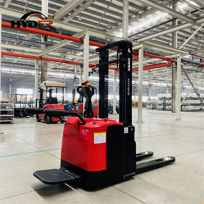 Full Electric Pallet Forklift Pallet Stand on Stacker for 2000kg Load Center