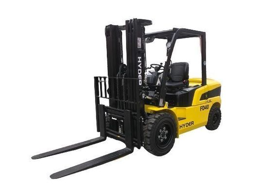 FD40 Outdoor Diesel Forklift with Japanese Engine and Lifting Mast 2.5t 3t 4t 5t