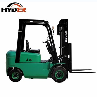 1.5-5T Electric Forklift Truck with Handling Material and 500mm Load Center CPD15Z