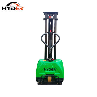 1300mm Lifting Height Full Electric Self Loading Pallet Stacker for 0.5t Load Capacity