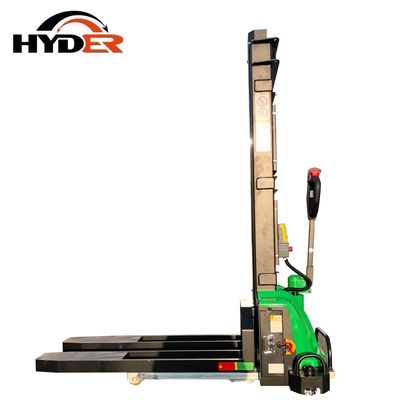 1300kg/1500kg Self Loading Full Electric Pallet Truck Lift Stacker 1600mm for Products