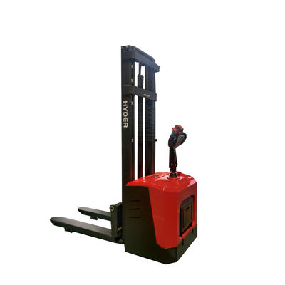 Fuel Electric 5500mm Lifting Height Lead Acid 1500kg 1.5t Standing Pallet Stackers