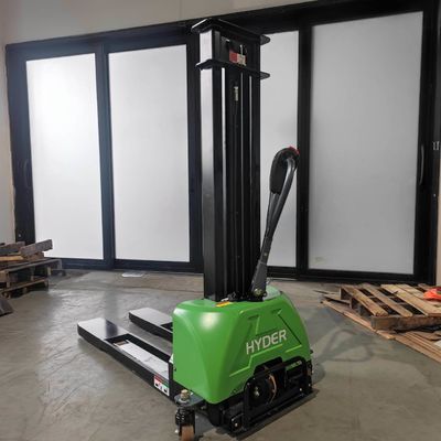 AC Motor/DC Motor Full Electric Self Lifting Loading Stacker Forklift 1000kgs 1300mm