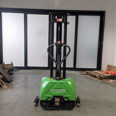 Unloading Container Self-Loading Forklift Truck with DC Motor Lithium Power Stacker