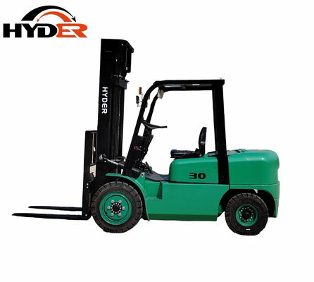 3t Electric Forklift with Customized Color and High Load Capacity of 3000kgs
