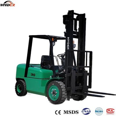 AC Motor Electric Forklift CPD30Z 3.0t Triple Mast 4.5m Lifting Height for Your Warehouse