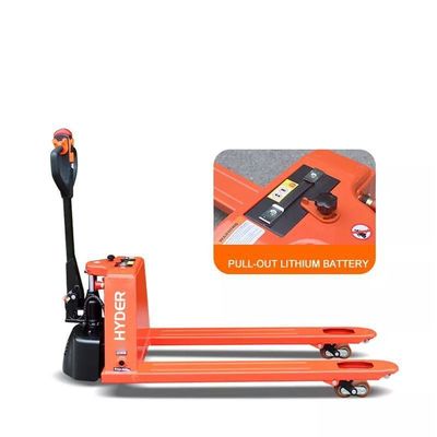 2000kgs Electric Walkie Pallet Jack Truck Forklift with Lithium Battery 48V 10ah/15ah