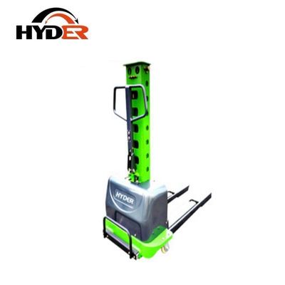 700kg Self Loading Battery Pallet Stacker HSLS700 with 800/1000/1300/1600mm Lift Height