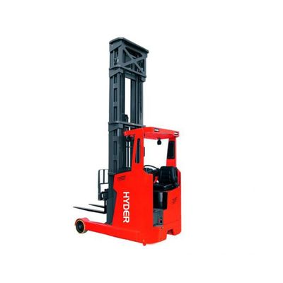 2370kgs Load Capacity Narrow Aisle Reach Electric Forklift Truck for Warehouse