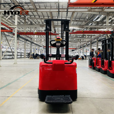 5500mm Lift Height Electric Logistics Reach Truck Forklift for Warehouse Management