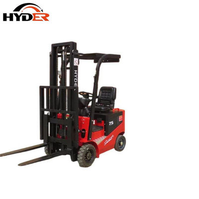 AC Motor Drive Hyder Mini 0.75ton/1ton Electric Forklift for Indoor Warehouse Handling