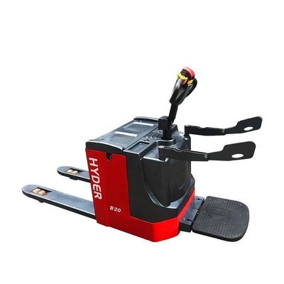 4400lbs Capacity Electric Powered Stand on Pallet Jack with American Curtis Controller