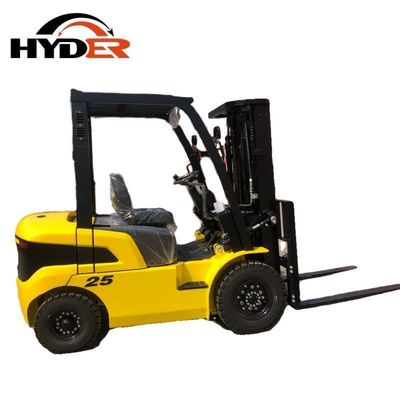 Hyder 2.5t Smart Diesel Forklift Truck AC Motor Drive for Heavy Load Capacity and Good