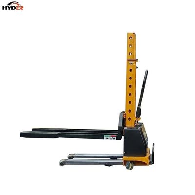 Electric Semi Lifting Stacker Hyder 1t Lifting Height 800/1000/1300mm Battery Powered