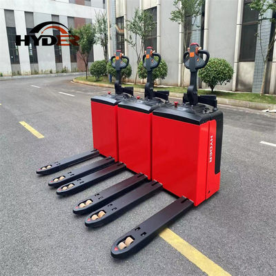 3000kgs Load Capacity Electric Stand on Pallet Truck Forklift for Transport Tasks