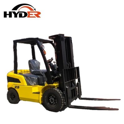 2.5ton Diesel Forklift with Imported Engine and Pneumatic/Solid Tires from Hyder