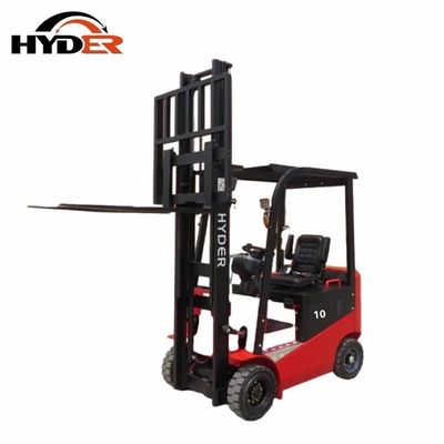 Dependable 1ton Electric Solid Tyre Forklift with Tilt Control and 60V 150ah Battery