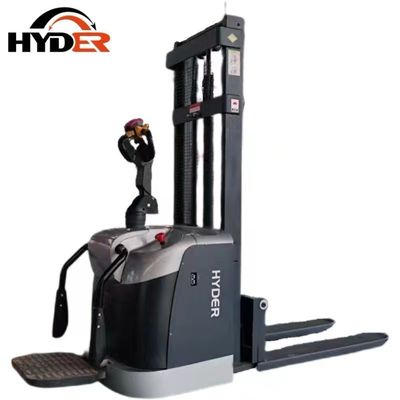 Standing Stacker Forklift Electric with 2000kgs Capacity and 3000-5500mm Lifting Height