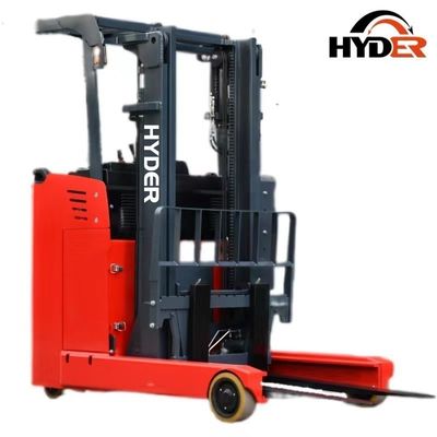 Warehouse Accurate 3t Electric Reach Truck Forklift with HTF30 and Lift Motor DC Motor