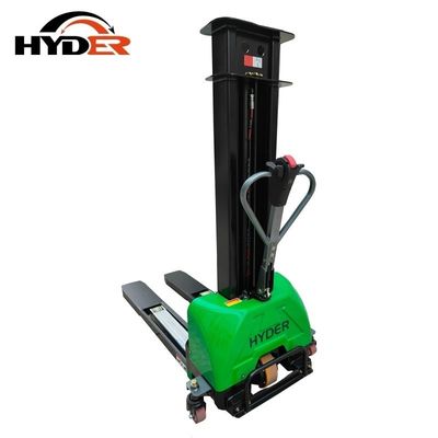 1000kg Lithium Power Self Loading Portable Forklift Stacker with 400mm Load Center